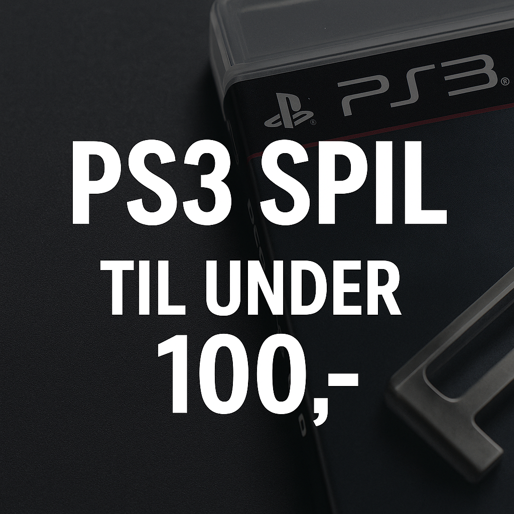 PS3 Spil til under 100 kroner