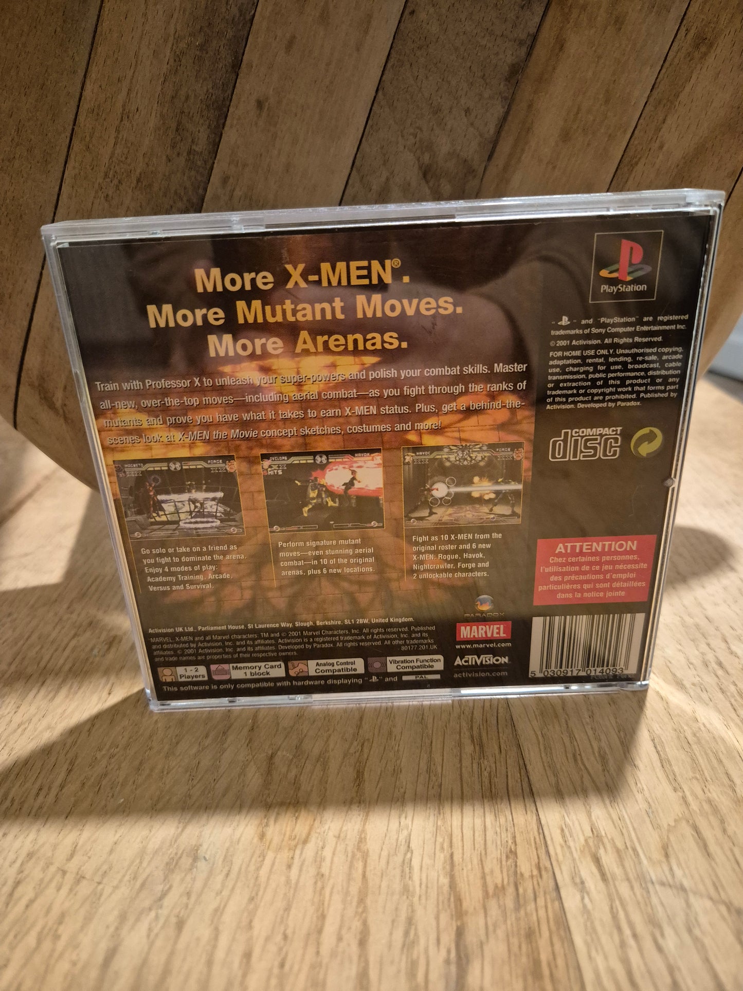 X-men 2 Mutant Academy PS1