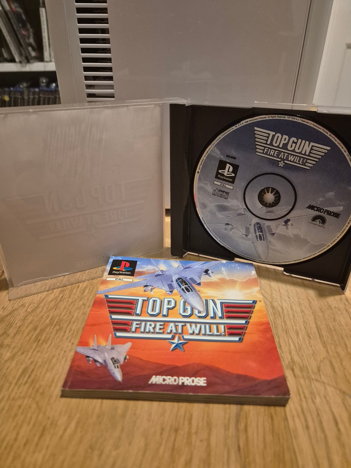 TOP Gun Fire at Will! PS1