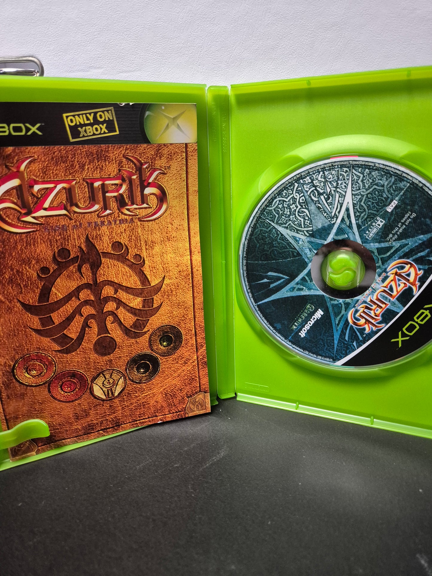 Azurik Rise of Perathia Xbox Original