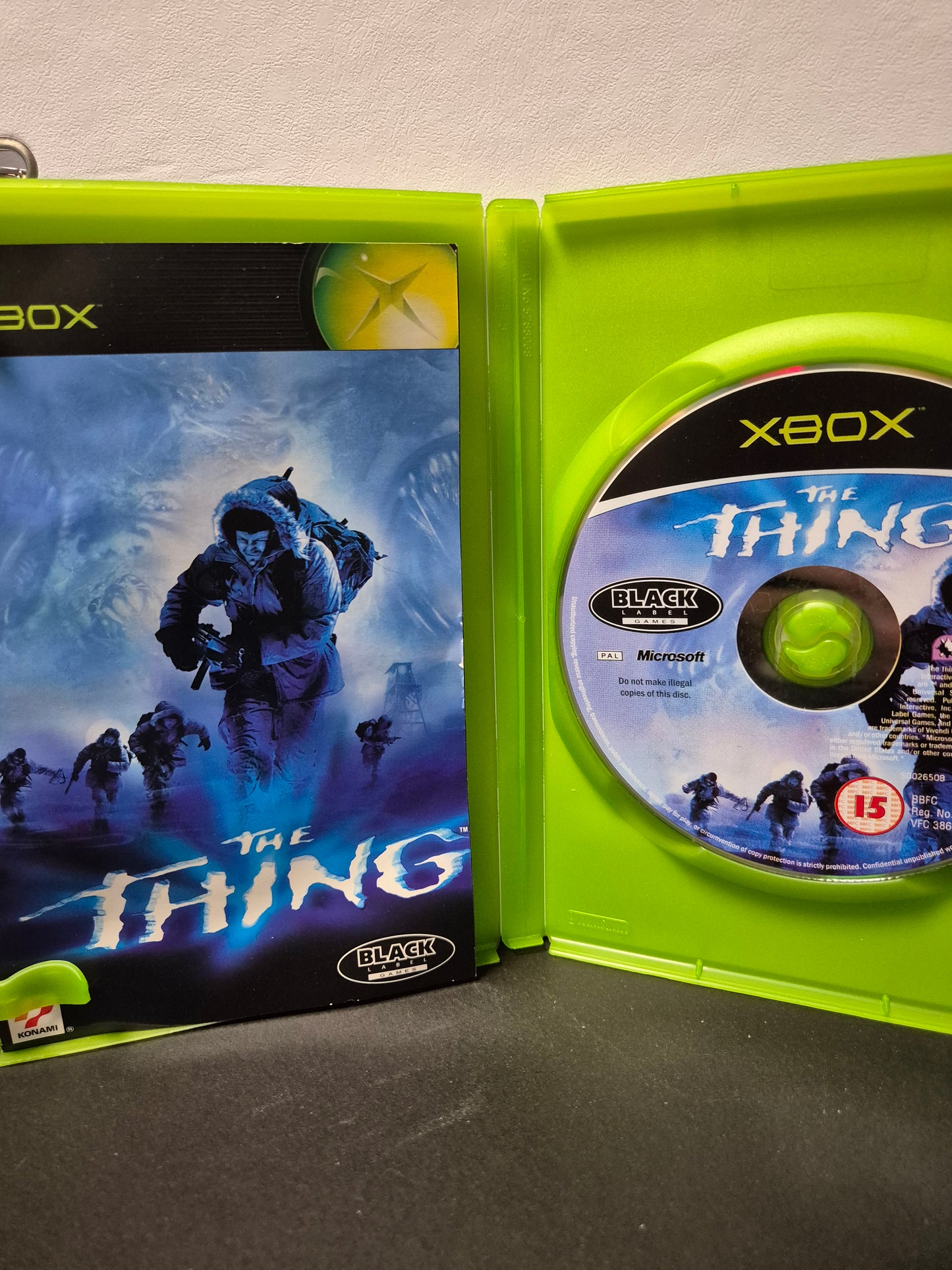 The Thing (Black Label) Xbox Original