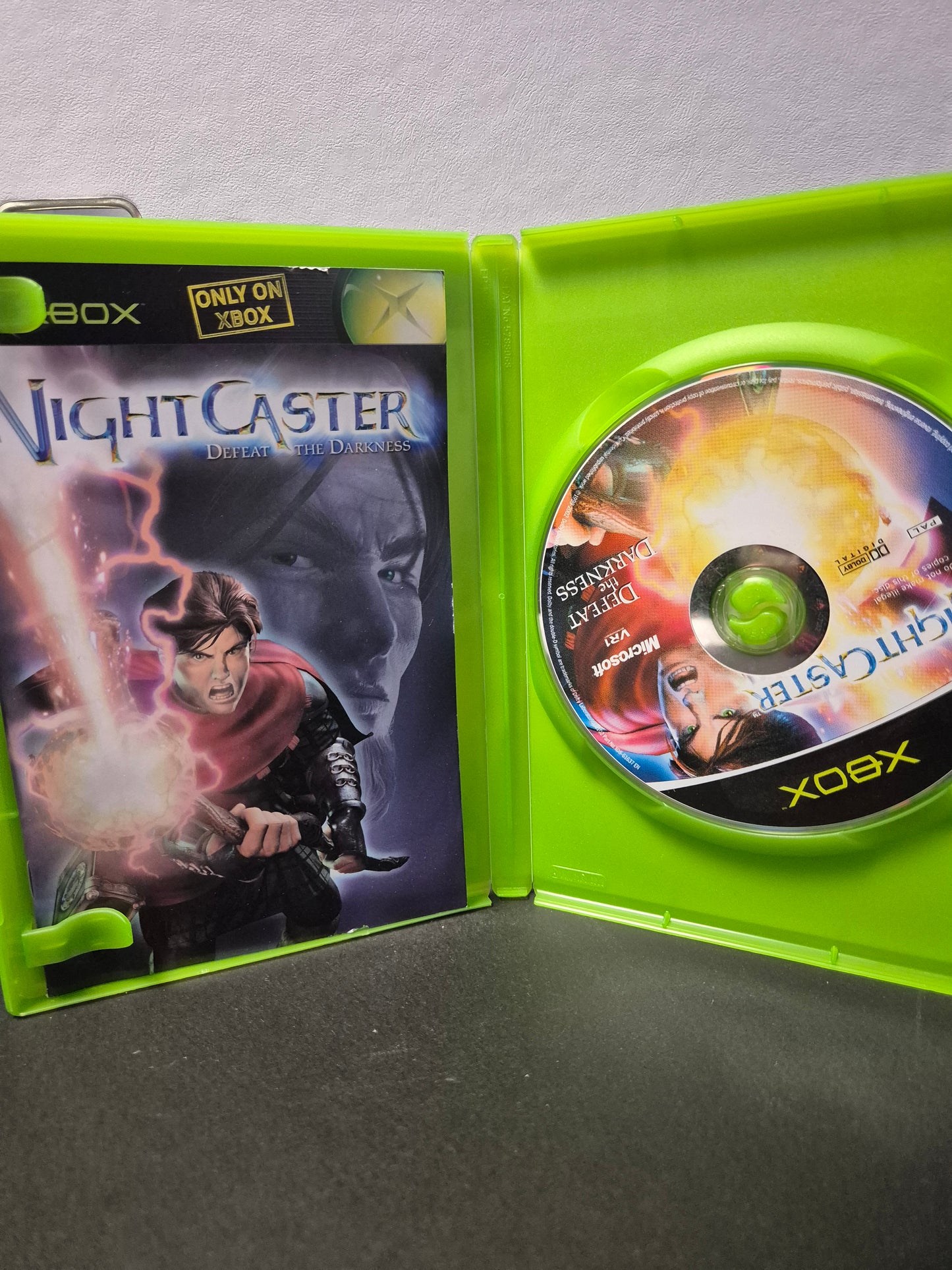 Nightcaster Defeat the Darkness Xbox Original