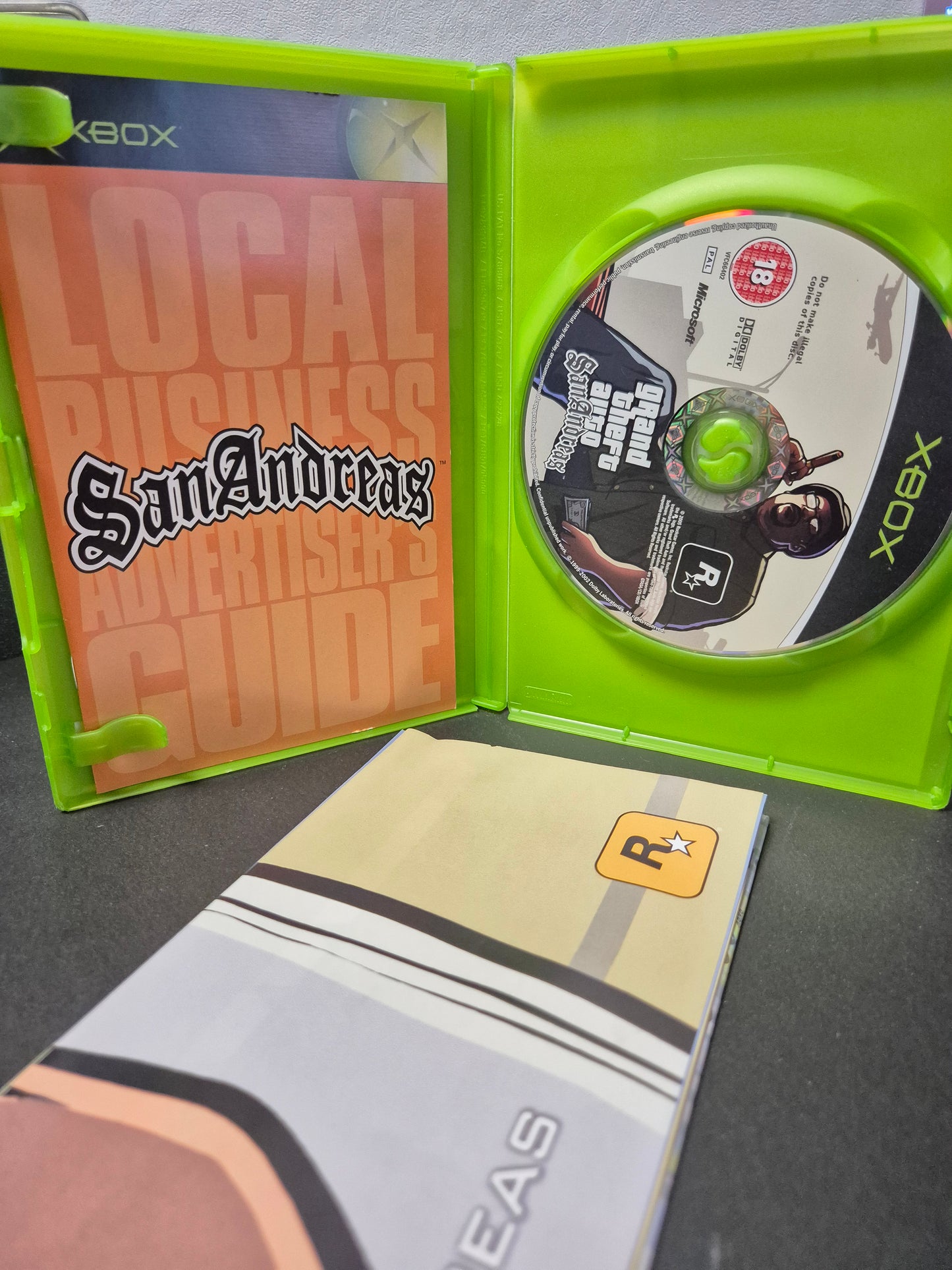 Grand Theft Auto San Andreas Xbox Original
