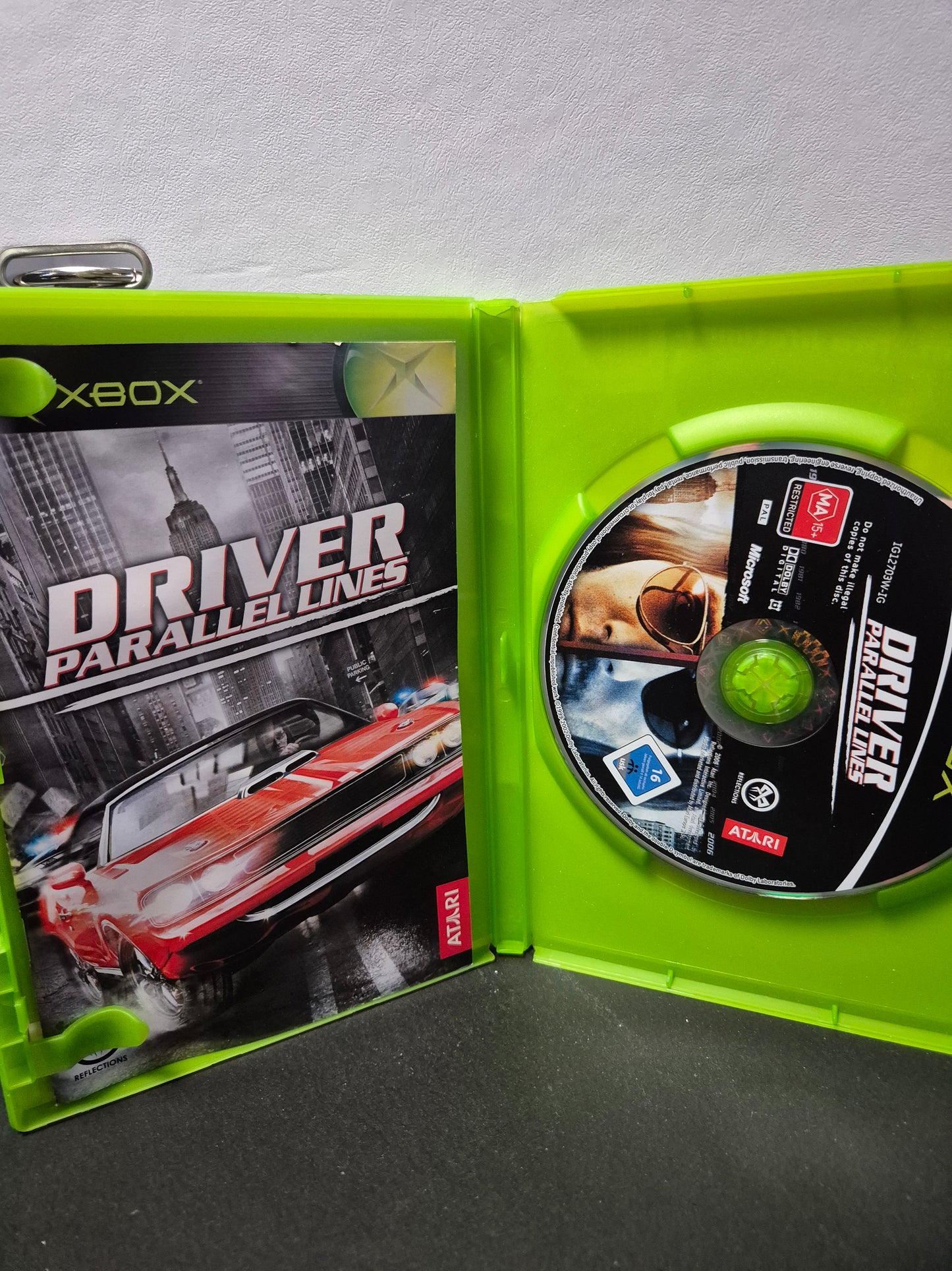Driver Parallel lines Xbox Original