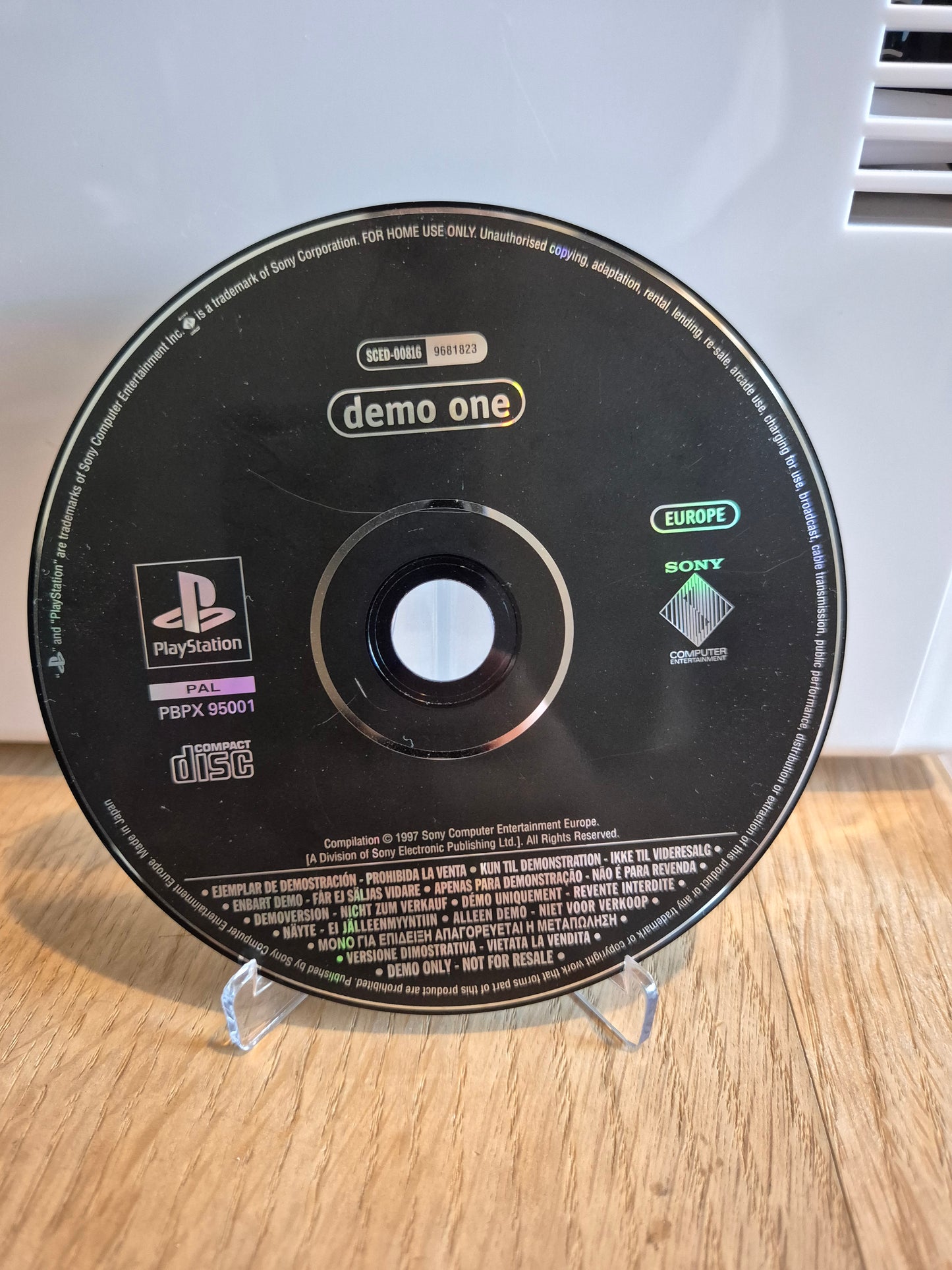 Demo One - PBPX-95001 PS1