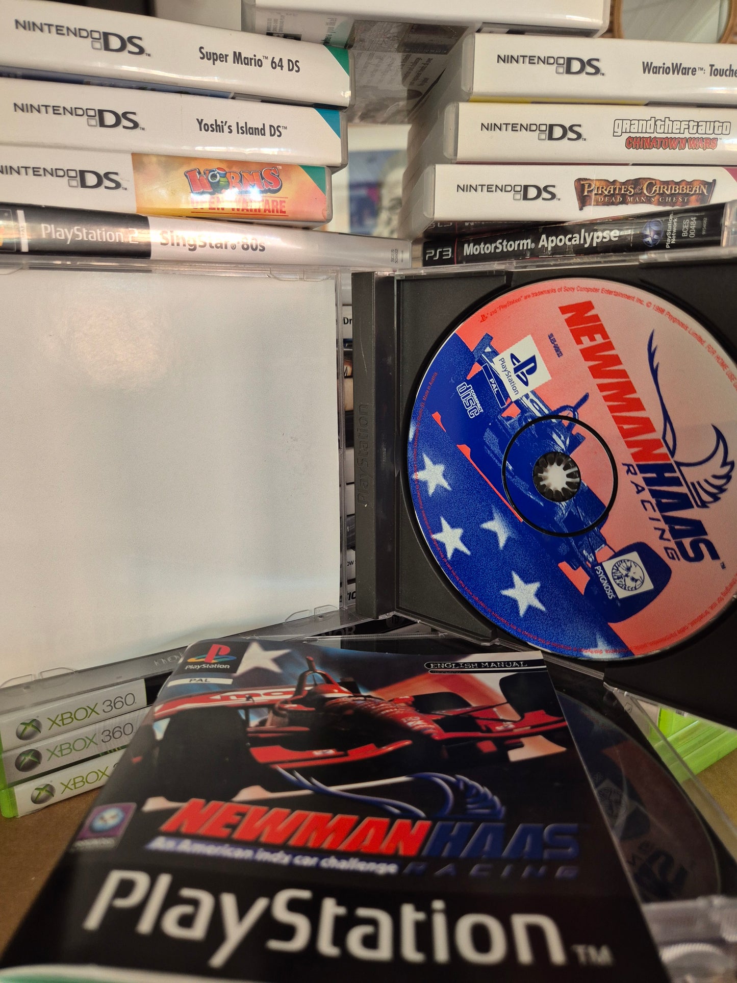 Newman Haas An American indy car challenge Racing PS1