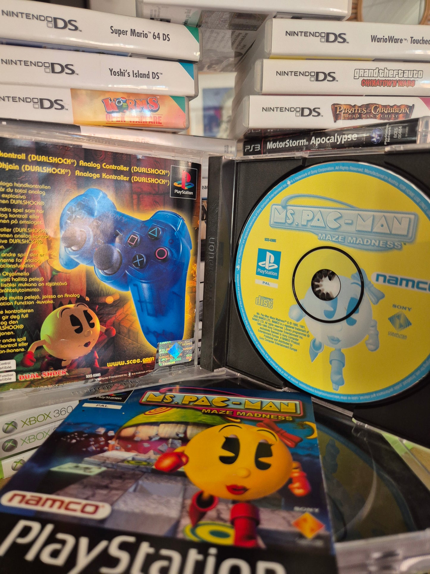 MS. PacMan Maze Madness PS1