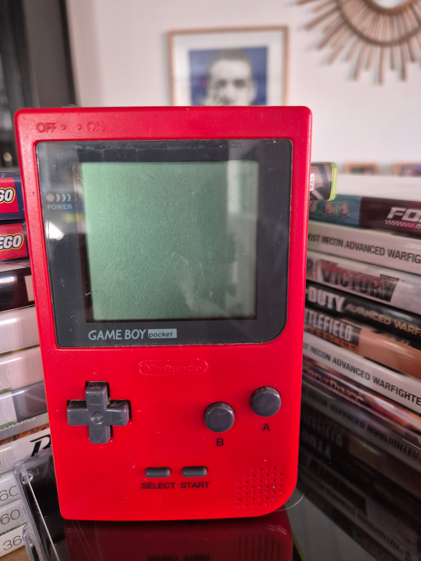 Gameboy Pocket Konsol (Rød)