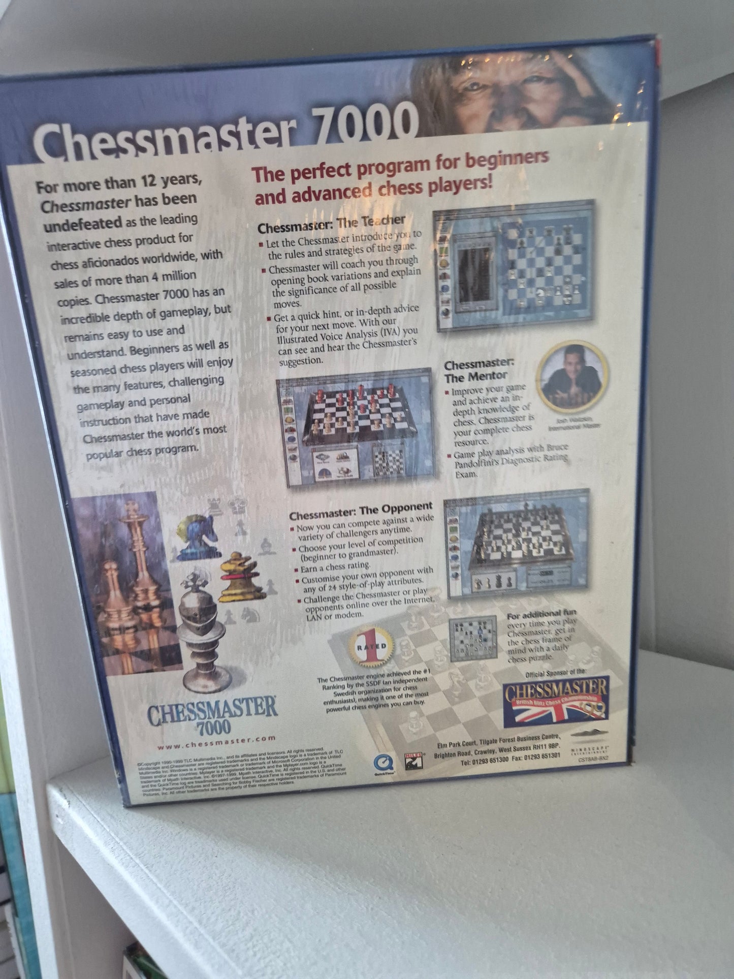 Chessmaster 7000 PC BIG BOX (SEALED)