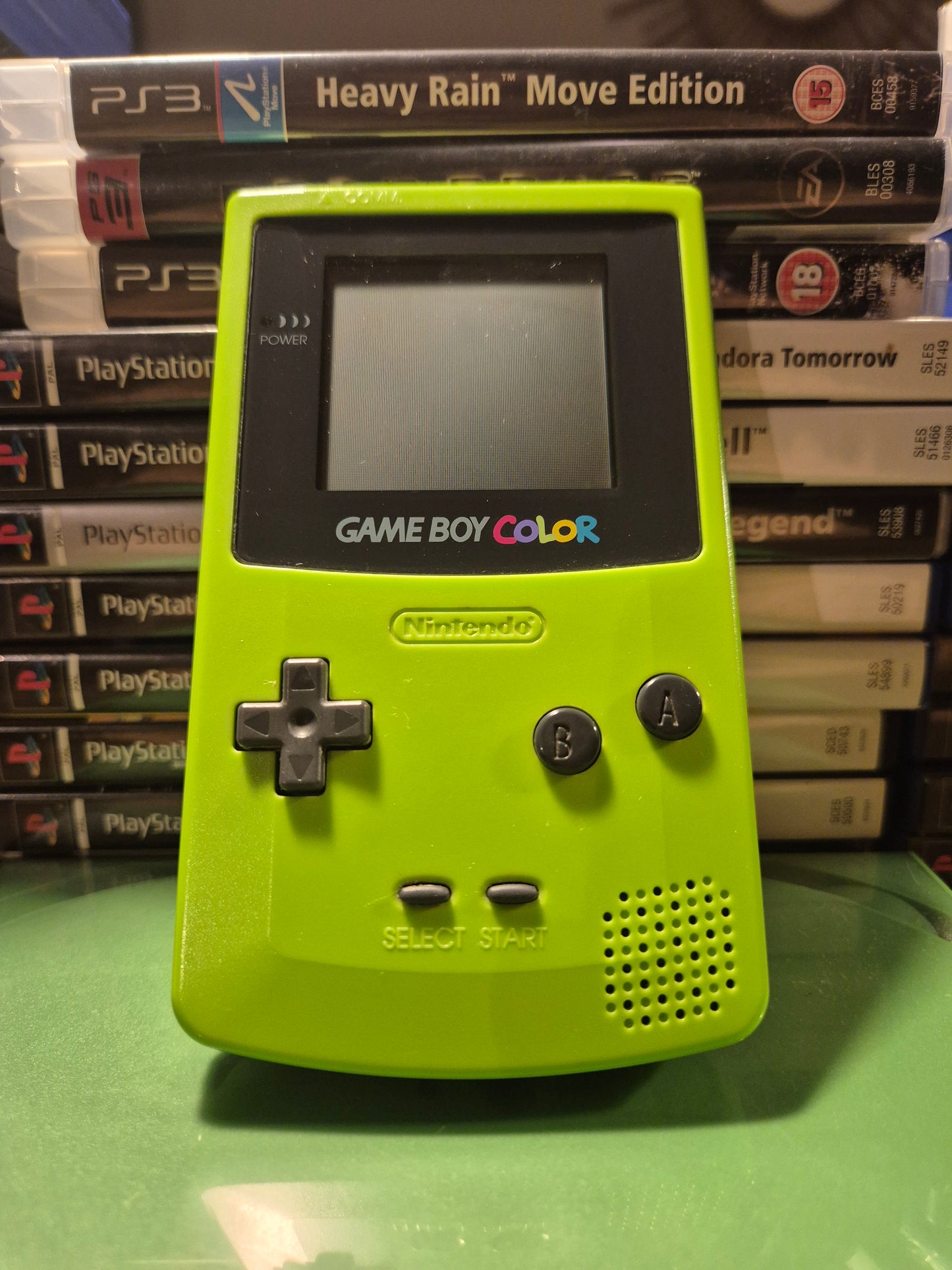 Gameboy Color Konsol (Lime Grøn)