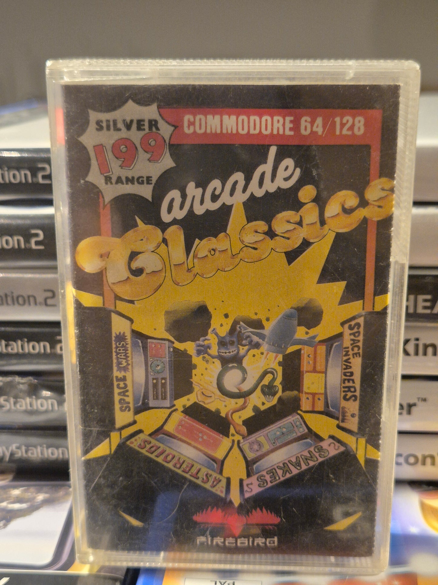 Arcade Classics Cassette (Commodore 64)