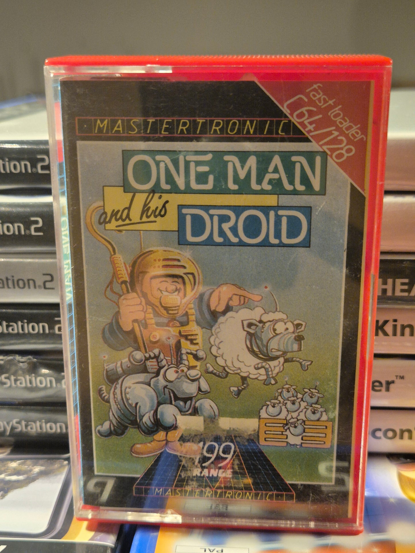 One Man and his Droid Cassette (Commodore 64)