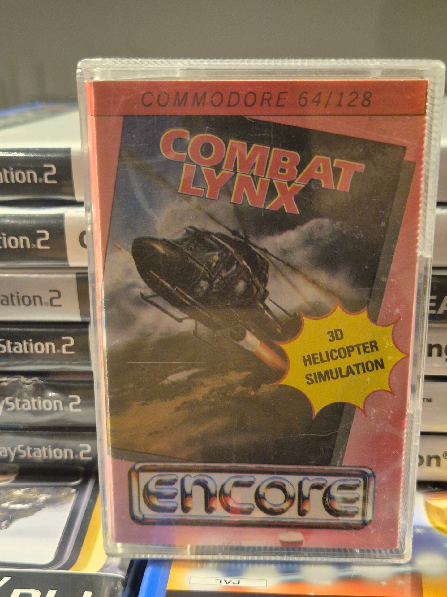 Combat Lynx Cassette (Commodore 64)