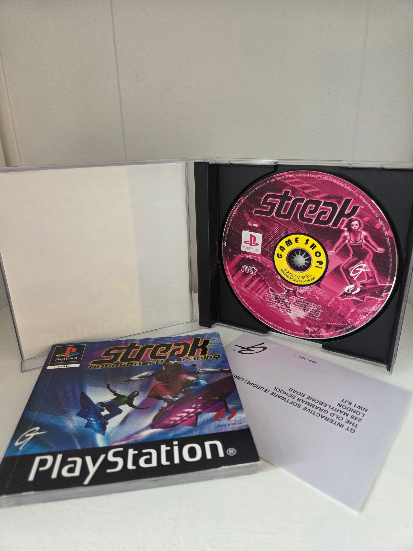 Streak Hoverboard Racing PS1
