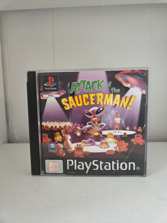 Attack of the Saucerman PS1