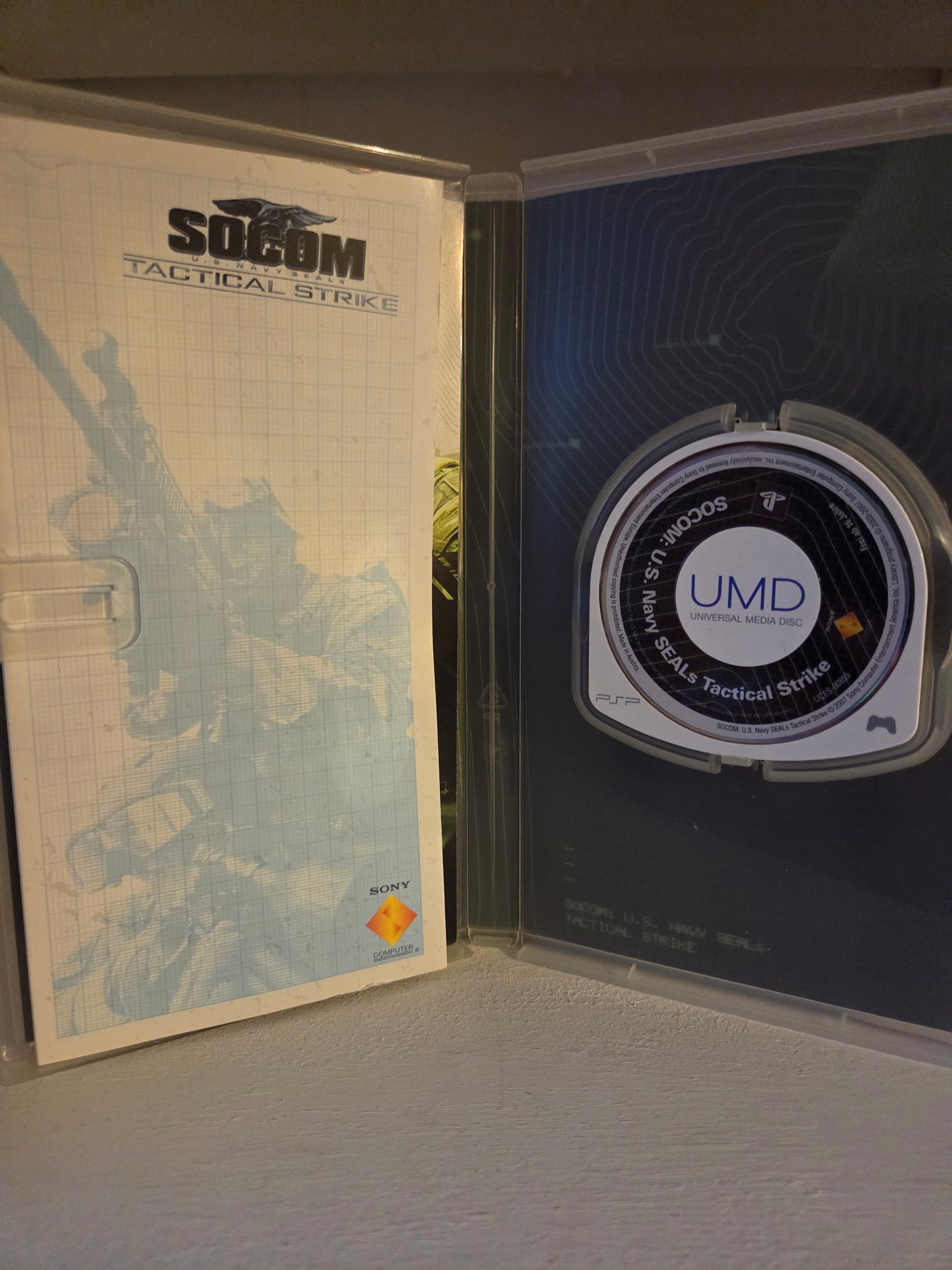 SOCOM: U.S. Navy Seals Tactical Strike PSP