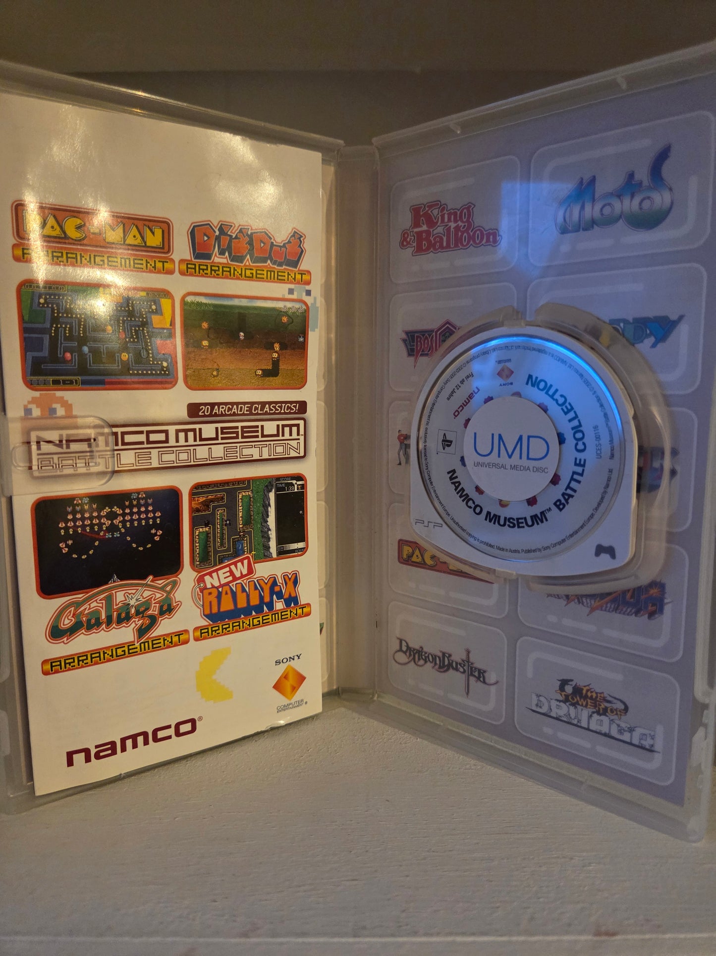 Namco Museum Battle Collection PSP