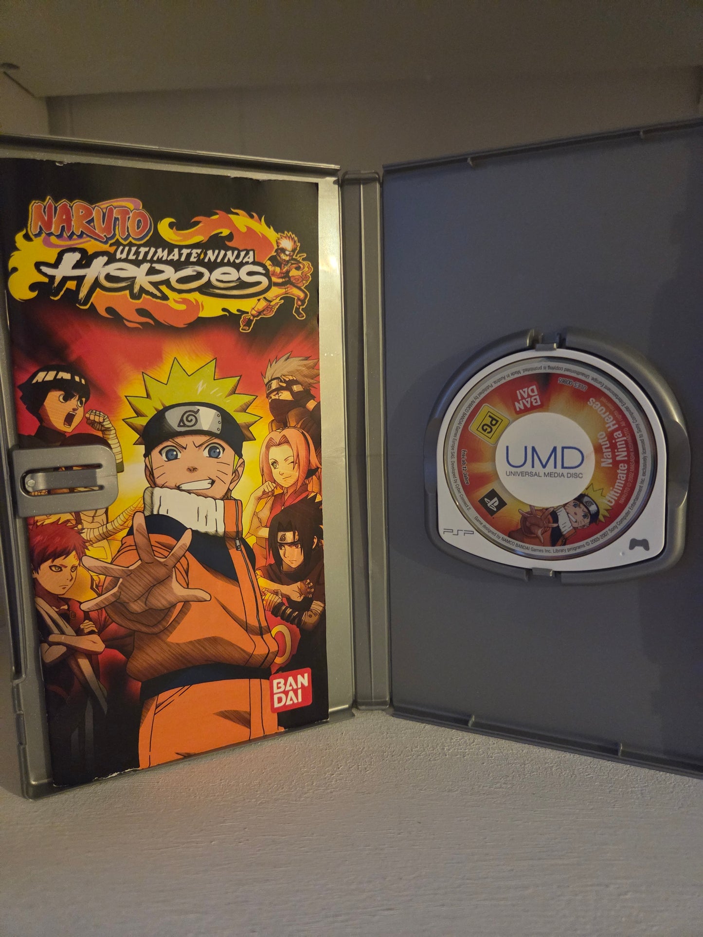 Naruto Ultimate Ninja Heroes PSP