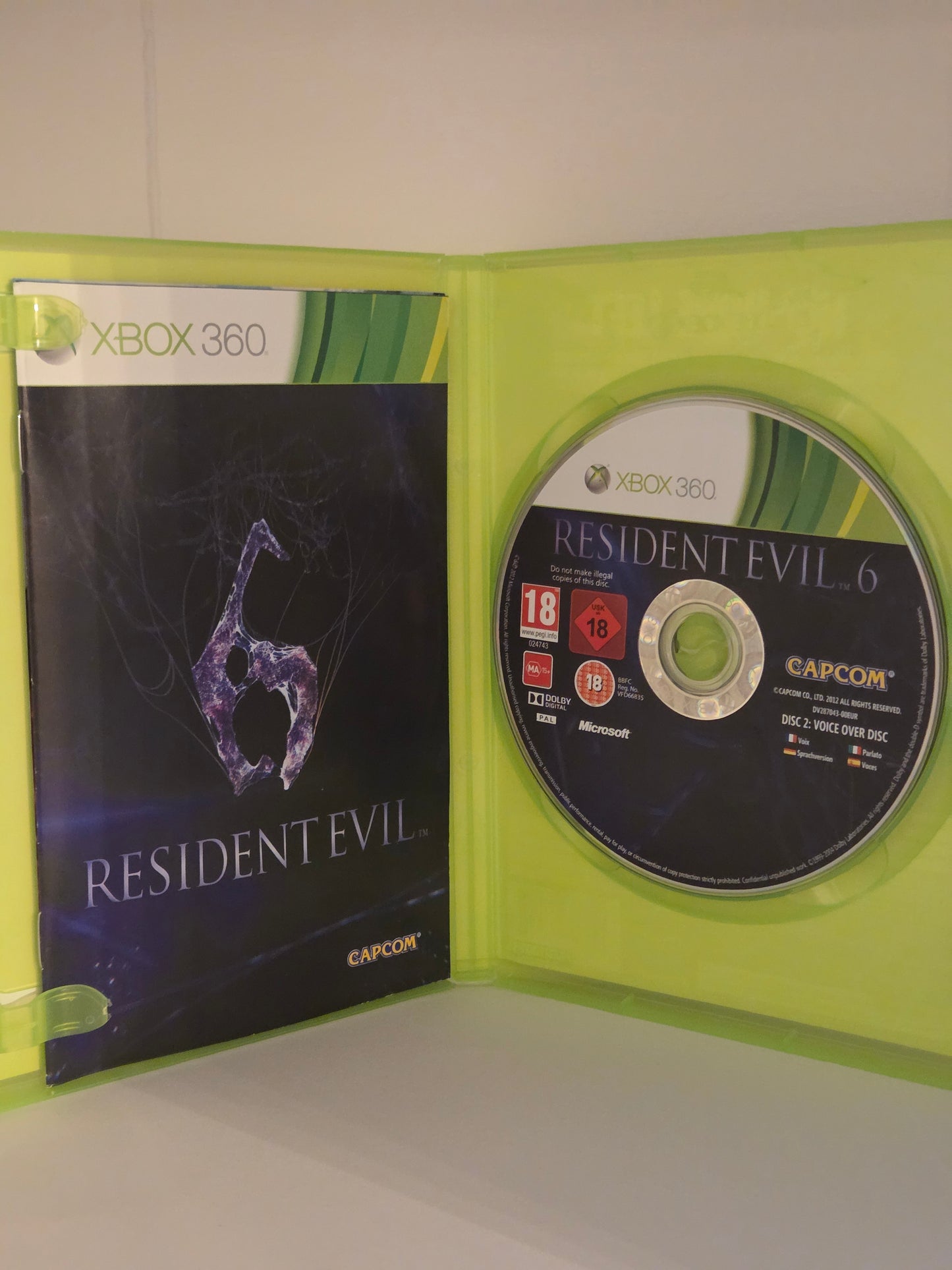 Resident Evil 6 Xbox 360
