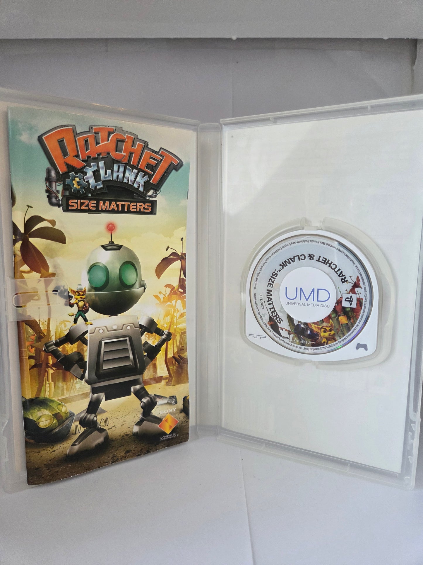 Ratchet & Clank Size Matters PSP
