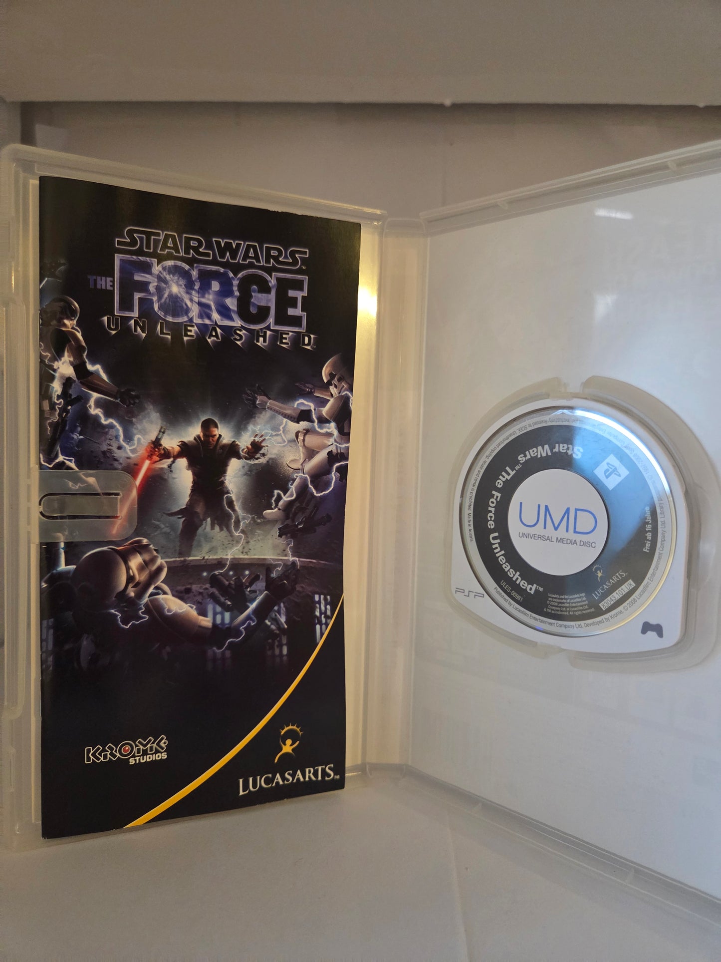 Star Wars The Force Unleashed PSP