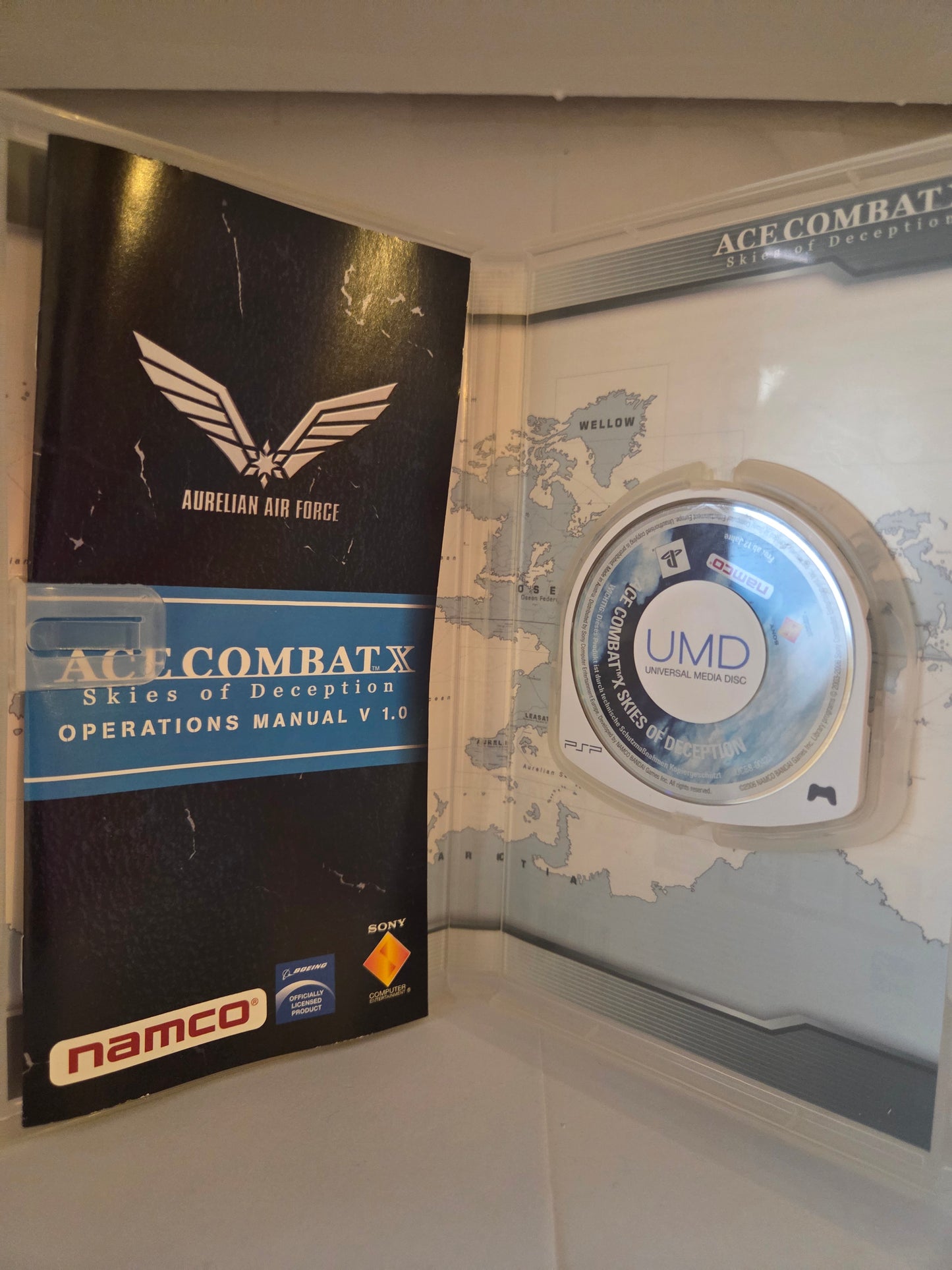 Ace Combat X Skies of Deception PSP