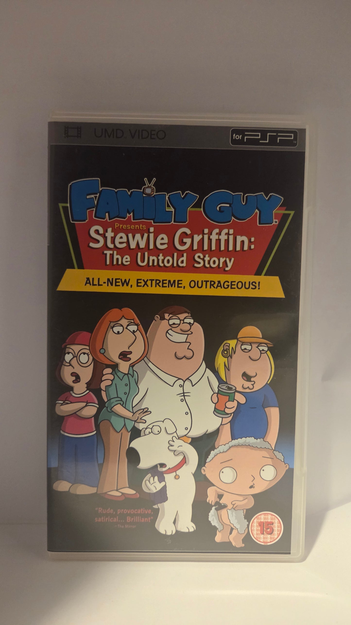 Family Guy Presents Stewie Griffin: The Untold Story UMD PSP