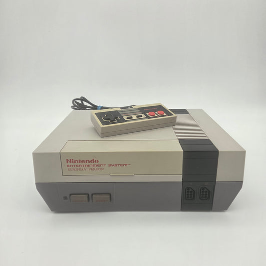 Nintendo NES konsol med controller & kabler