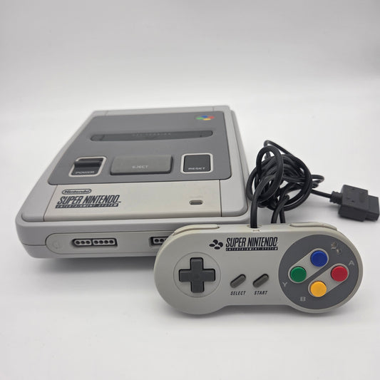 Nintendo SNES Konsol med OEM controller & kabler