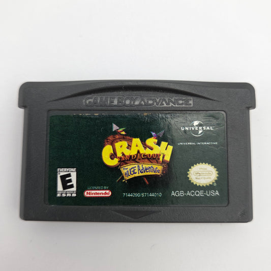 Crash Bandicoot: The Huge Adventure (Game Boy Advance)