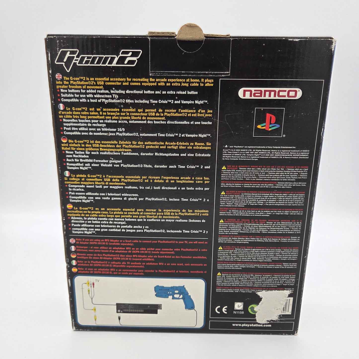 Namco G-con 2 Light Gun PlayStation 2 (Boxed)