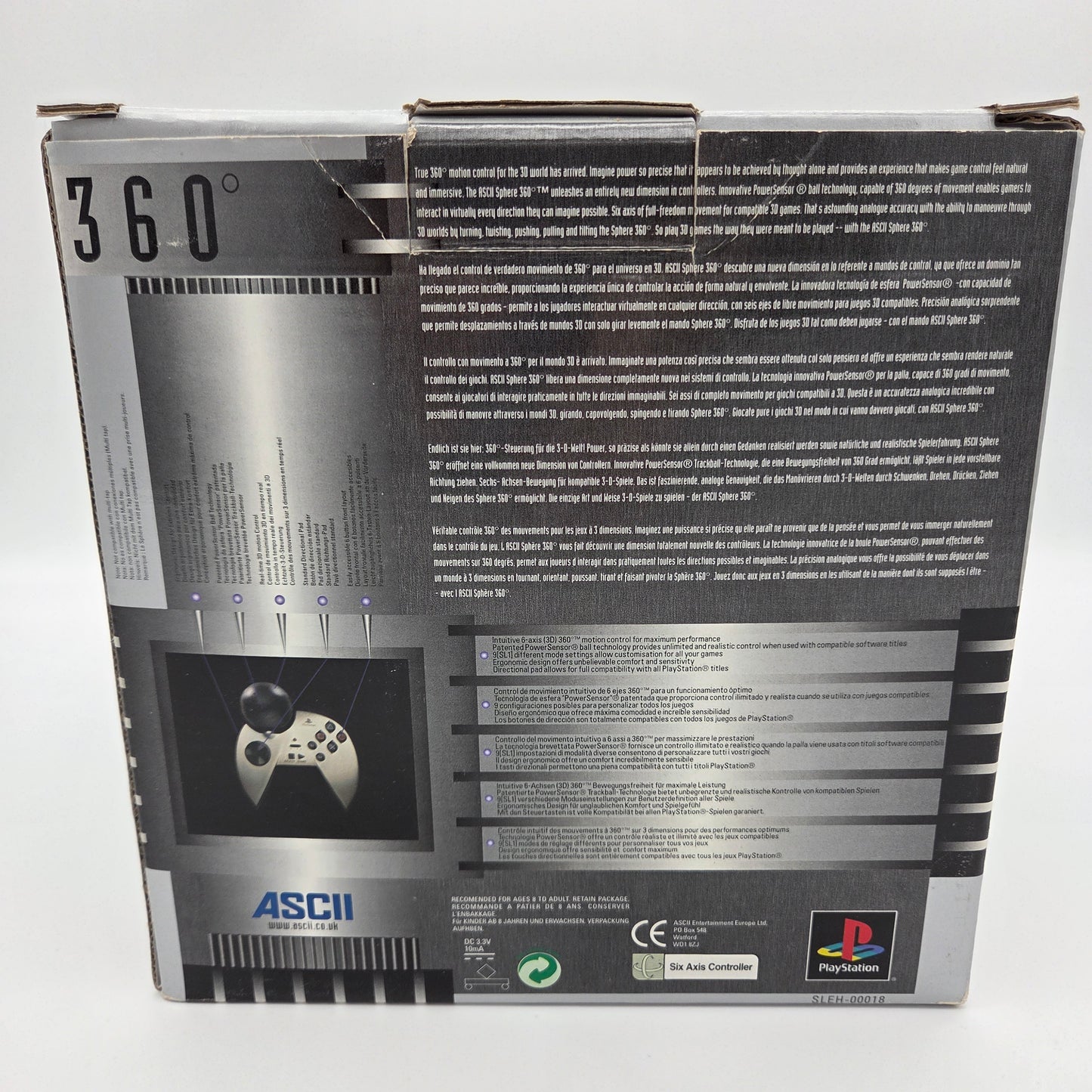 ASCII Sphere 360 Motion Controller Playstation (SLEH-00018) - NEW (Boxed)