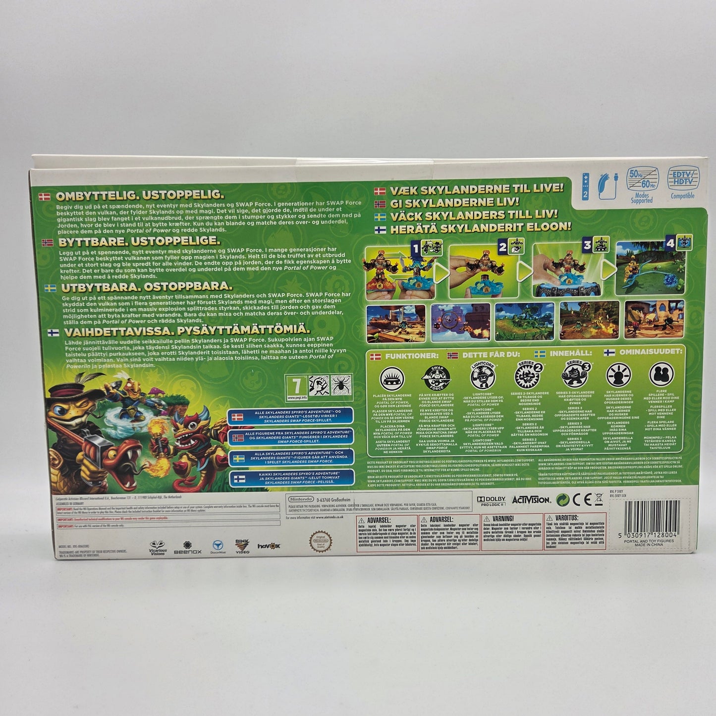 Skylanders Swap Force Startpakke Wii (Sealed)