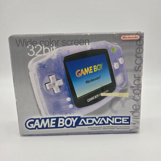 Game Boy Advance Clear Glacier (Komplet i boks)