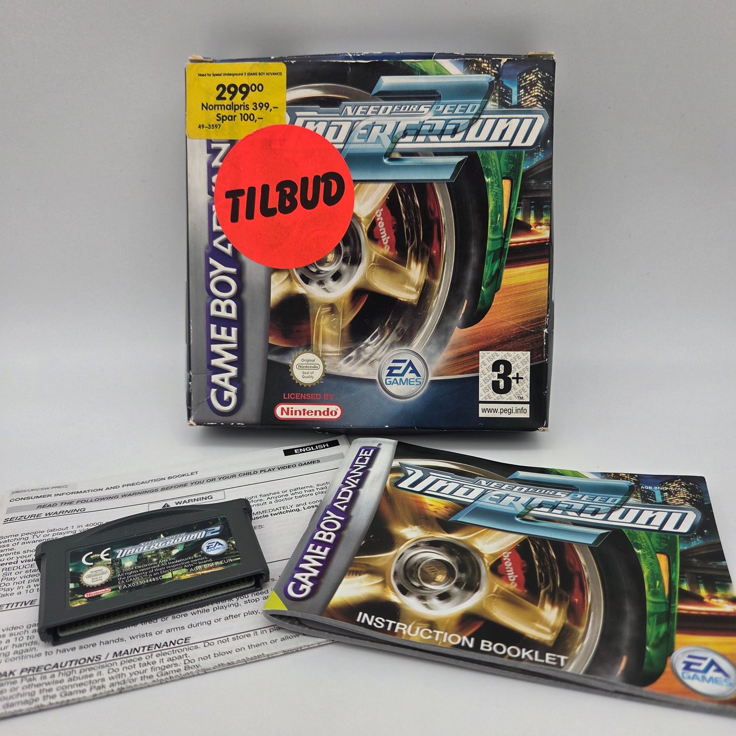 Need for Speed: Underground 2 i boks (Game Boy Advance)