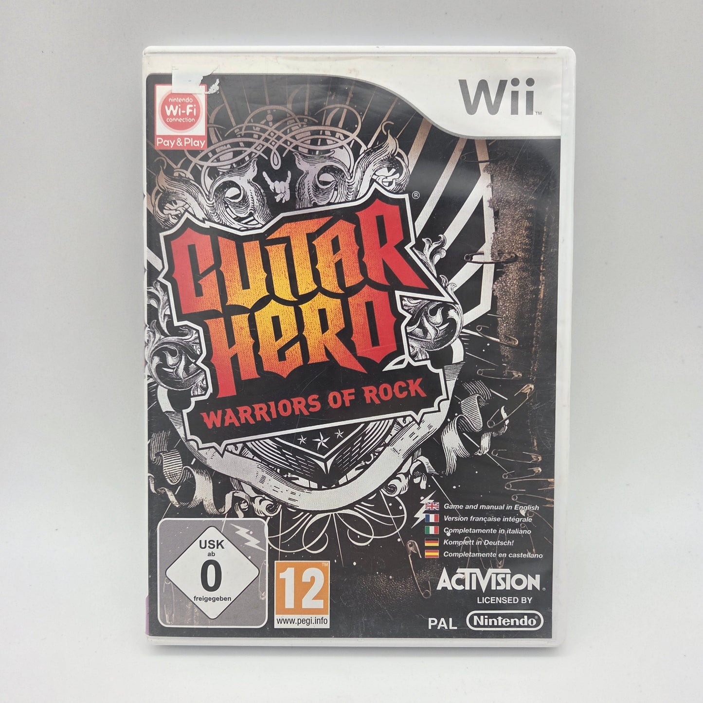 Guitar Hero Warrior of Rock Wii