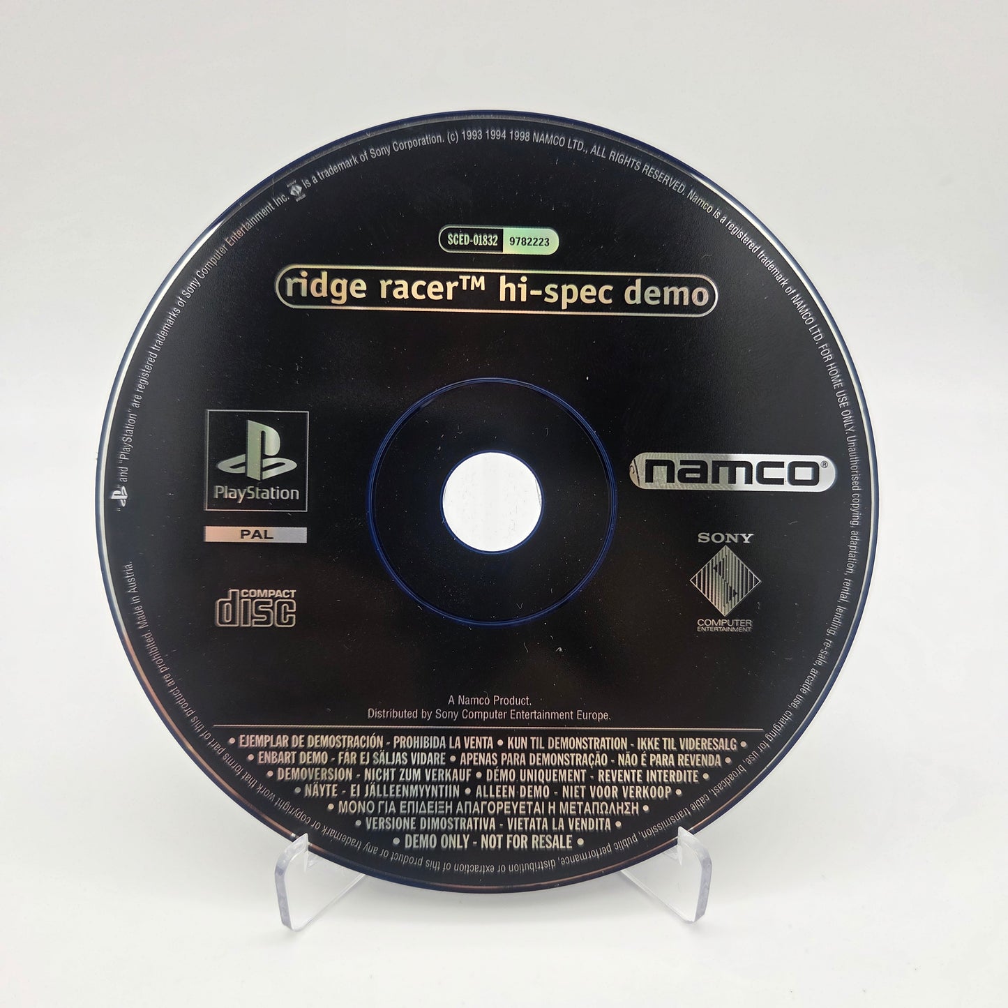 Ridge Racer Hi-Spec Demo (Namco, SCED-01832)