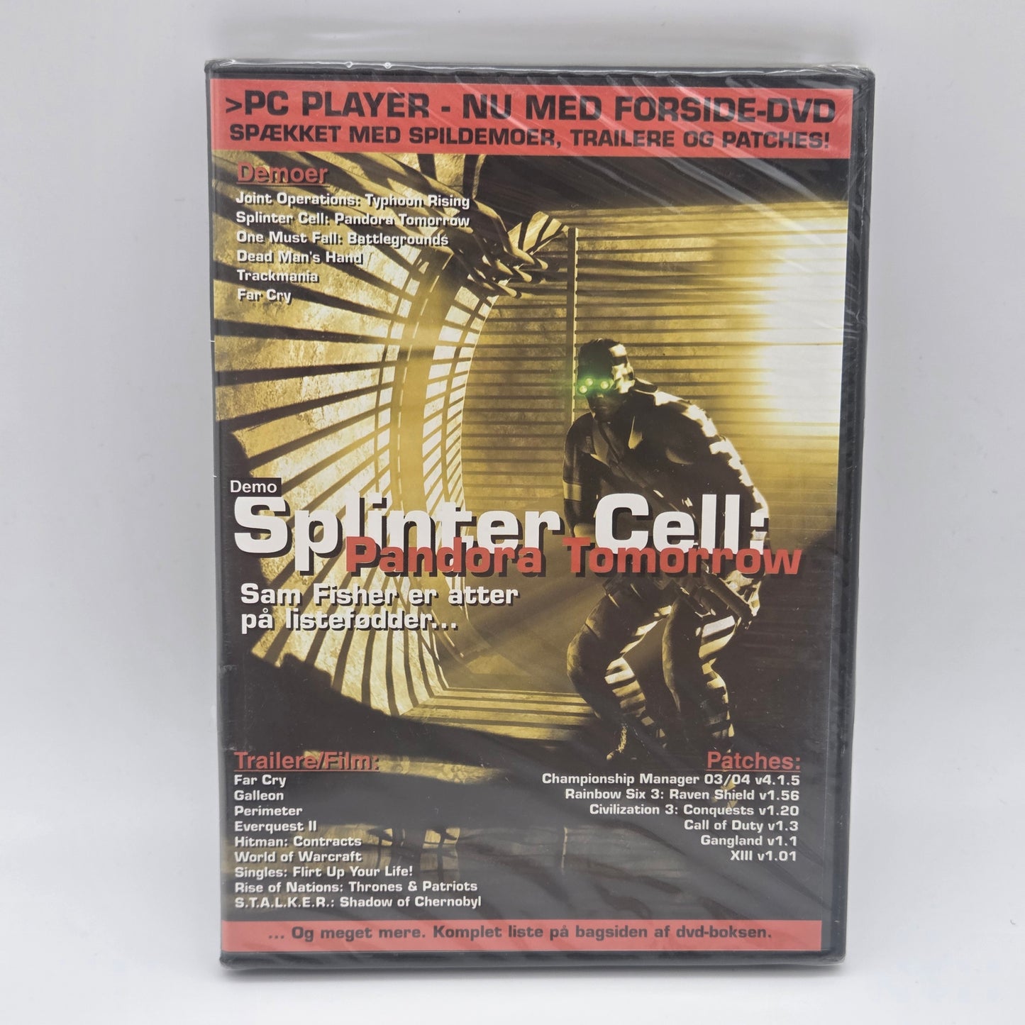 Splinter Cell: Pandora Tomorrow PC (PC Player Demo DVD) (SEALED)