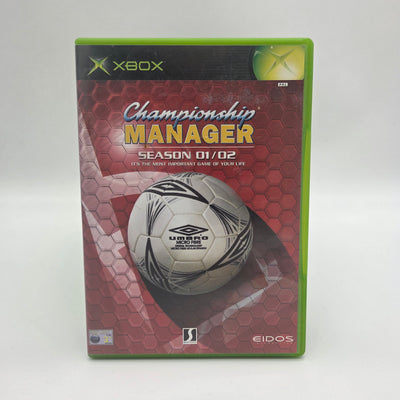 Championship Manager: Season 01/02 Xbox Original