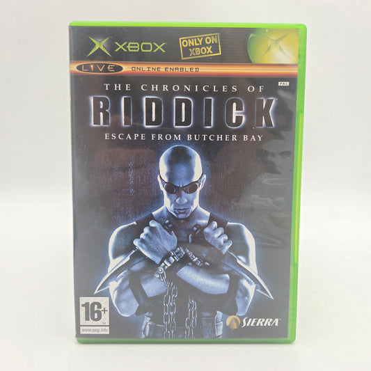 The Chronicles of Riddick Escape from Butcher Bay Xbox Original