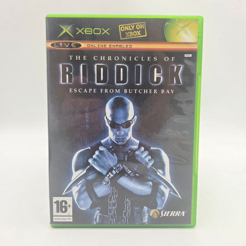 The Chronicles of Riddick Escape from Butcher Bay Xbox Original