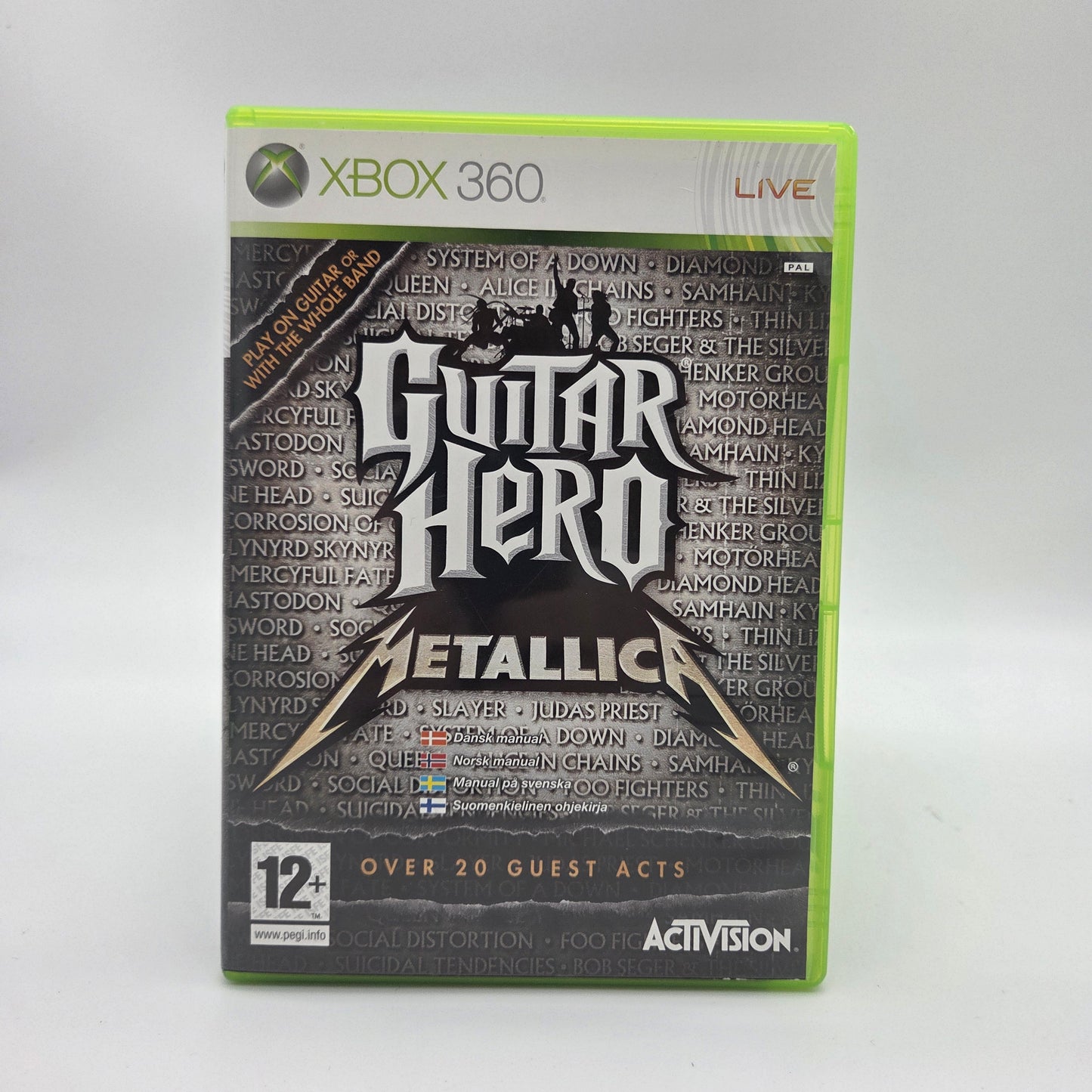 Guitar Hero Metallica Xbox 360