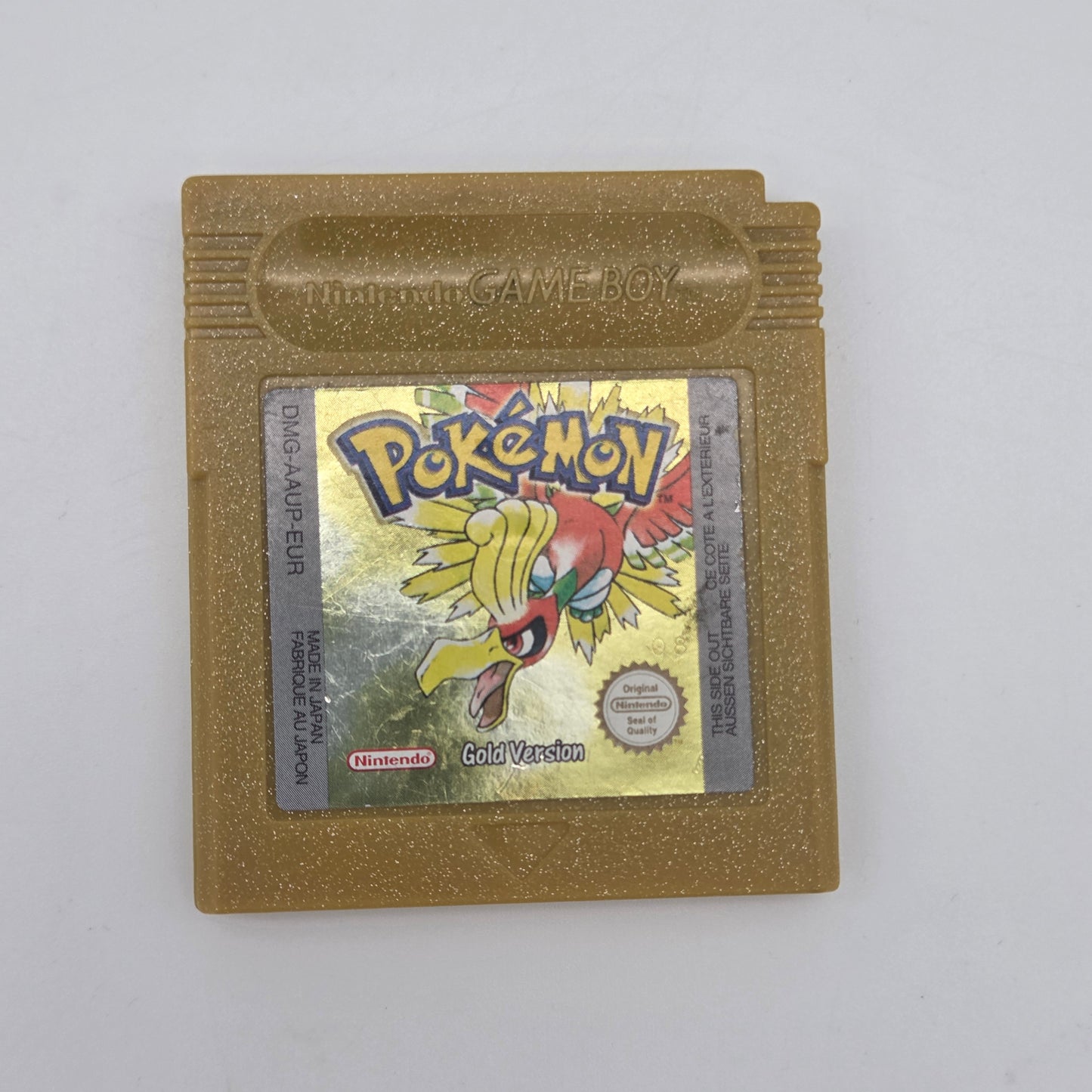 Pokemon Gold med Nyt batteri - (Gameboy Classic)