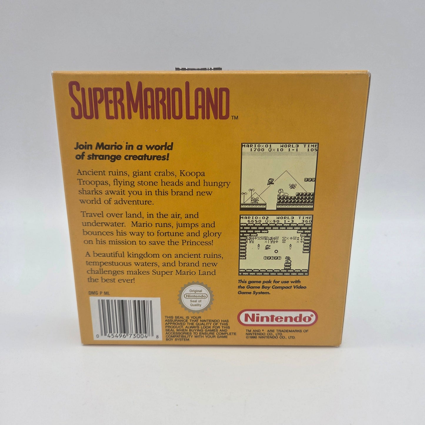 Super Mario Land GBC (Boxed) - Mint eksempel