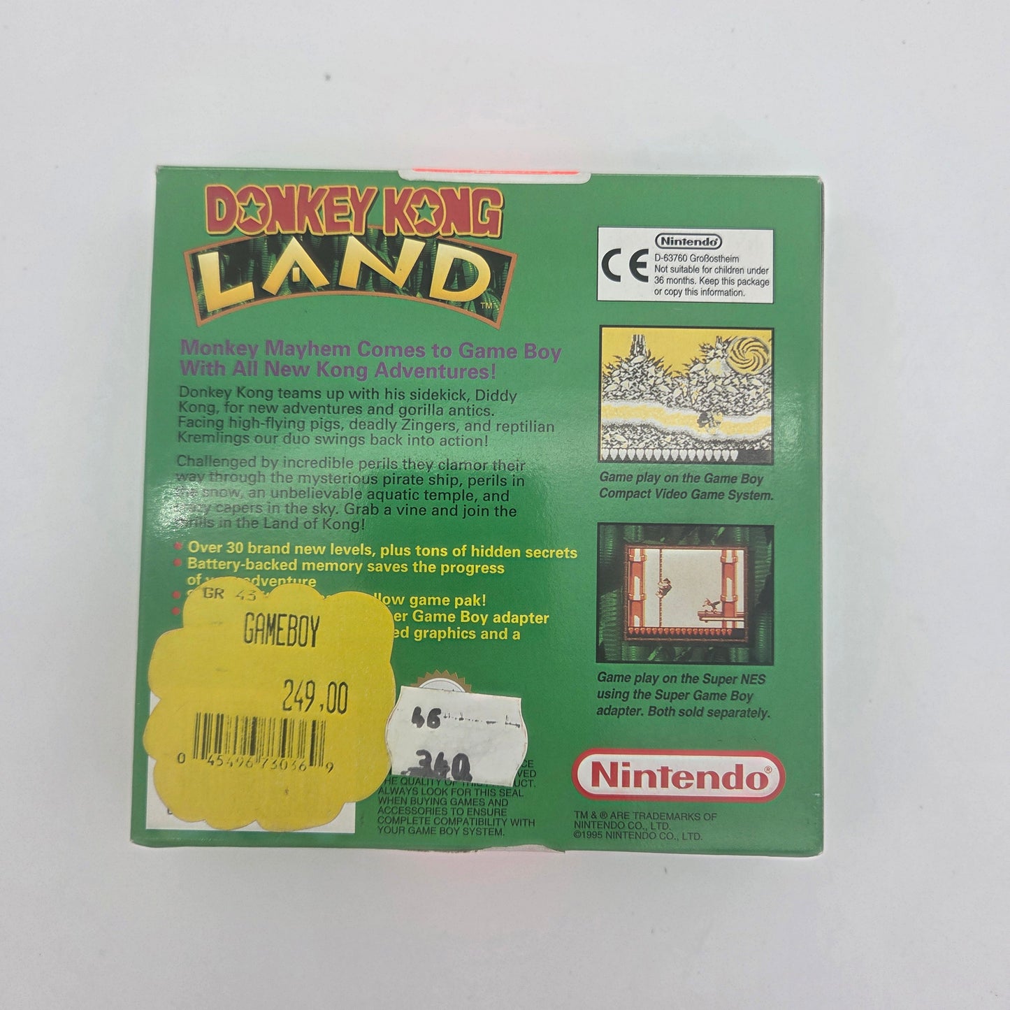 Donkey Kong Land GBC (Boxed) - Mint eksempel