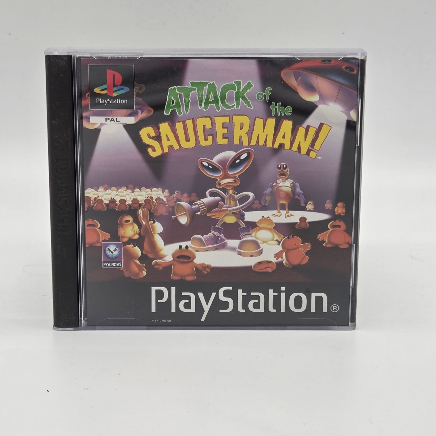 Attack of the Saucerman PS1
