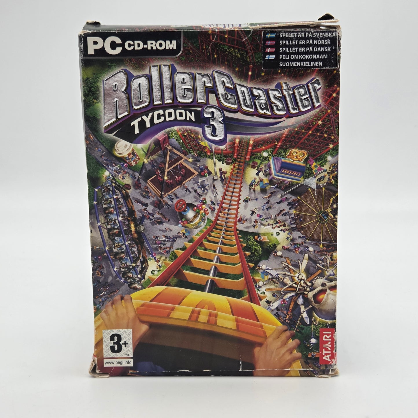RollerCoaster Tycoon 3 PC - BIG BOX