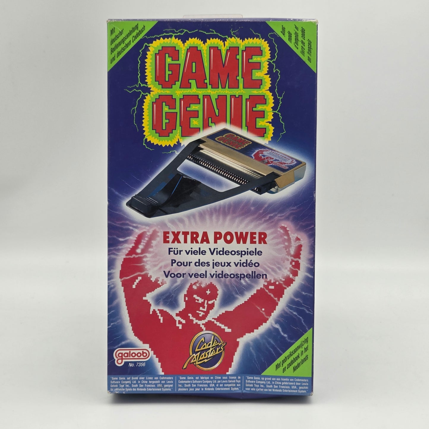 Game Genie NES (Komplet i boks)