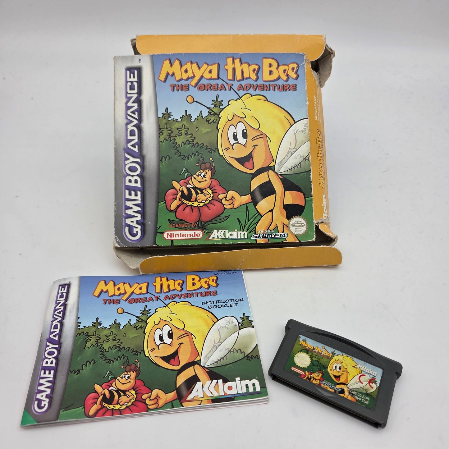Maya the Bee: The Great Adventure (Game Boy Advance - Boxed)