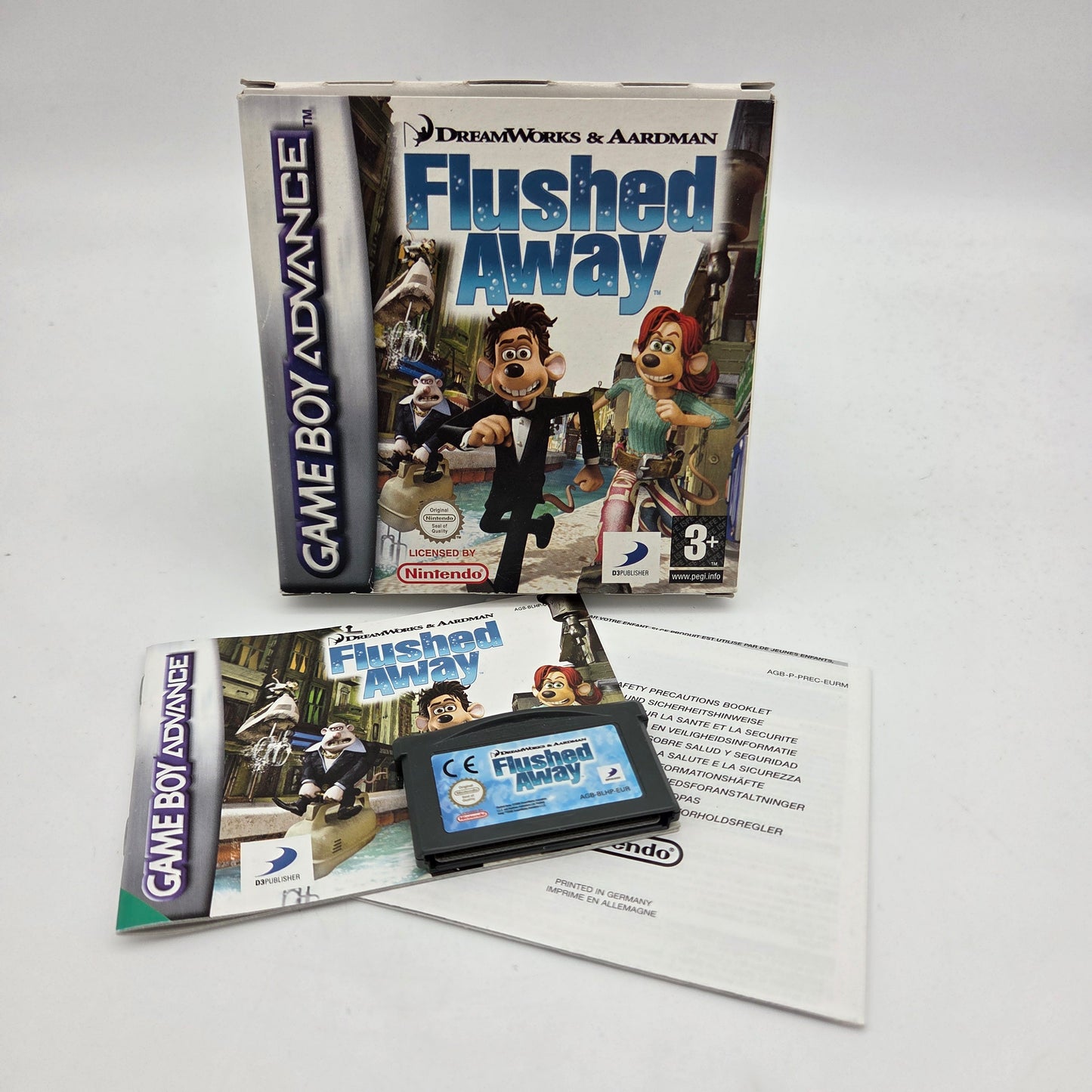 Flushed Away (Game Boy Advance - Boxed)